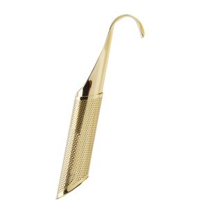 Đầy Màu Sắc Fine Lưới 304 Ống Thép Không Gỉ Hình Dạng Số Lượng Lớn Trà Infuser Stick Với Hook - Product Image 2