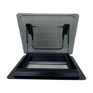 Fenêtre de toit en acrylique en alliage d'aluminium pour camping-car, caravane, remorque, pièces de camping-car, <span class=keywords><strong>bon</strong></span> prix, <span class=keywords><strong>coin</strong></span> carré - Product Image 2