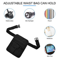 Pochette de rangement de style sac de taille avec ceinture à outils pour serveurs de restaurant: Design unisexe