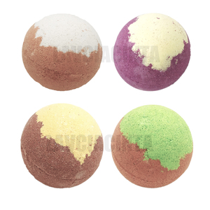Bombas de baño de pies orgánicas naturales 100% con sal del <span class=keywords><strong>Mar</strong></span> <span class=keywords><strong>Muerto</strong></span> y aceites esenciales ricos en Aloe Vera para pies secos y agrietados - Product Image 2