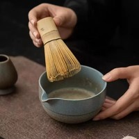 Ensemble de thé et de café en porcelaine japonaise de luxe avec logo personnalisé, bol à matcha et accessoires pour le thé