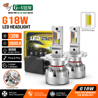 Ampoules de phares LED G18W H4 H19 personnalisées OEM, contrôle sans fil par application, luminosité et couleur réglables, vente en gros B2B, approvisionnement en vrac OEM