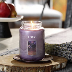 Venta al por Mayor de Velas Aromáticas Artesanales para Navidad y Acción de Gracias, en Frascos Grandes de 22 Oz, Estilo <span class=keywords><strong>Chesapeake</strong></span> Bay, de Vidrio Transparente, con Cera de Soja y Aroma a Madera Fresca - Product Image 6