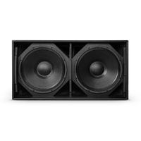Subwoofer Bekboes S218+ double 18 pouces en contreplaqué, puissance nominale 1200 W, haut-parleur de graves de 18 pouces pour grands événements