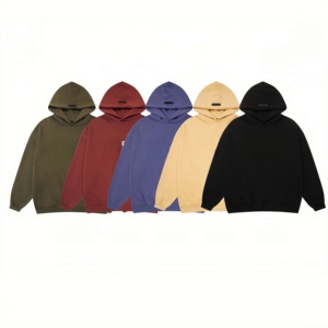 <span class=keywords><strong>Sweat</strong></span> à <span class=keywords><strong>capuche</strong></span> pour <span class=keywords><strong>homme</strong></span> de haute qualité, 100% coton, zippé, respirant, épais, rembourré, brodé, streetwear, vêtements de sport - Product Image 2