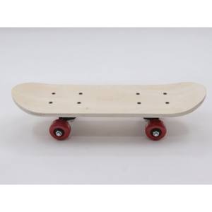 Patineta en Blanco para Niños Cross Border, 23 cm, Madera de Arce Natural, Tabla para Pintar a Mano con Graffiti, para Niños de 8 a 13 Años - Product Image 2