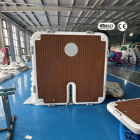 Plateforme flottante gonflable, plateforme de baignade modulaire et quai flottant pour usage maritime
