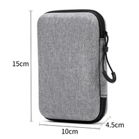 Tas Penyimpanan Pelindung Konsol R36S Bahan EVA, Kotak Kemasan untuk Perangkat Game Genggam