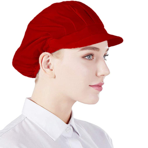 Unisex industria alimentaria trabajador camarera panadero Chef sombrero elástico Chef cocina hornear cocina sombrero - Product Image 3