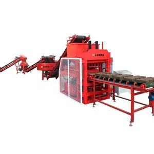 LONTA LT4-10 Fully Automatic Hydraulic <strong>Press</strong> Inrerlock Hollow Road Paver Mould Mud Soil Earth Clay Brick Block Making Machine - Product Image 3