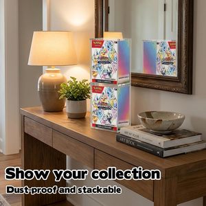 Acrylic Magnetic Cases Display Boxes with Lids for Booster Bundle Collectors Card <b>Protector</b> - Product Image 5