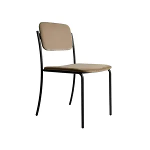 Hihg Quality Modern Urban Performance Fabric Metal Dining Chair For Living Room