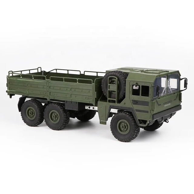 Jinying Hot Sale Inclined Differential Metal Cover Motor 6WD Diecast Vehicle Toy Car Remote Control Climbing RC Truck for Kids