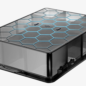 Scatola di Stoccaggio in Plastica Trasparente Multi-scomparto per Componenti Elettronici e Viti, Contenitore per Piccoli Utensili e Accessori - Product Image 4