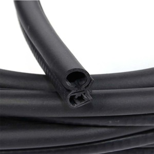 Gioăng cao su cửa xe chất lượng cao, ép đùn ba lớp, kiểu chữ U, viền trang trí, gioăng cao su EPDM - Product Image 3