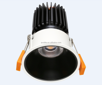 Luminaire encastré LED RF28 anti-éblouissement Mr16 Gu10, luminaire encastré LED, boîtier en aluminium, spot LED, luminaires LED ronds