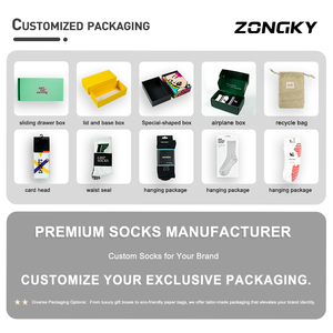 Chaussettes pour hommes à séchage rapide, chaussettes de sport personnalisées, mélange de coton, antidérapantes, emballage gratuit pour après l'entraînement - Product Image 5