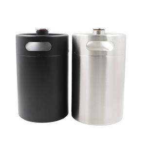 مشروب مشروع البيرة التجارية برودة الفولاذ المقاوم للصدأ 4L مزدوجة الجدار فراغ برميل صغير - Product Image 6