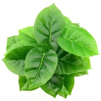 1 Buket/18 Daun Scindapsus Buatan untuk Dekorasi Rumah Pernikahan Aksesori Tanaman Pohon Bonsai Simulasi