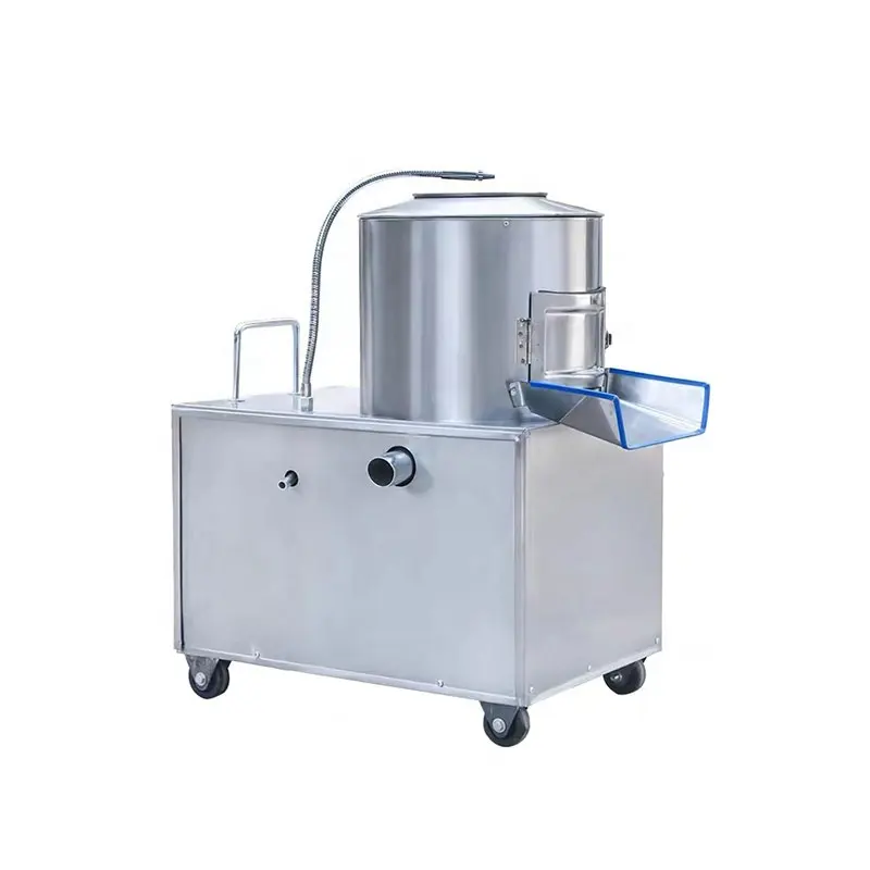Commerciële Elektrische Aardappelschiller Reiniging Wasmachine Industriële Aardappel Wortel Schilmachine