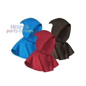 HP Costumes Hood Infants Toddlers Halloween Cosplay Costume Medieval Cowl Hooded <b>Cloak</b> Cape Polyester Custom Unisex - Product Image 1