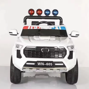 Auto Elettrica per Bambini con Telecomando <span class=keywords><strong>2</strong></span>.4G, Batteria, Plastica, Stile Polizia, 4 Ruote Motrici, per Bambini dai 3 ai 12 Anni, Vendita Calda dalla Fabbrica Cinese - Product Image 2