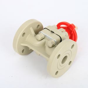 टिकाऊ उच्च गुणवत्ता मैनुअल रासायनिक डायाफ्राम वाल्व संक्षारण प्रतिरोधी pph डायाफ्राम वाल्व - Product Image 2