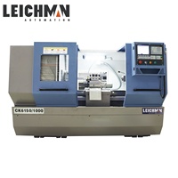 Tour à métaux CNC miniature Leichman, machine-outil, tour mécanique horizontal, tour CNC de moyenne capacité CK6150