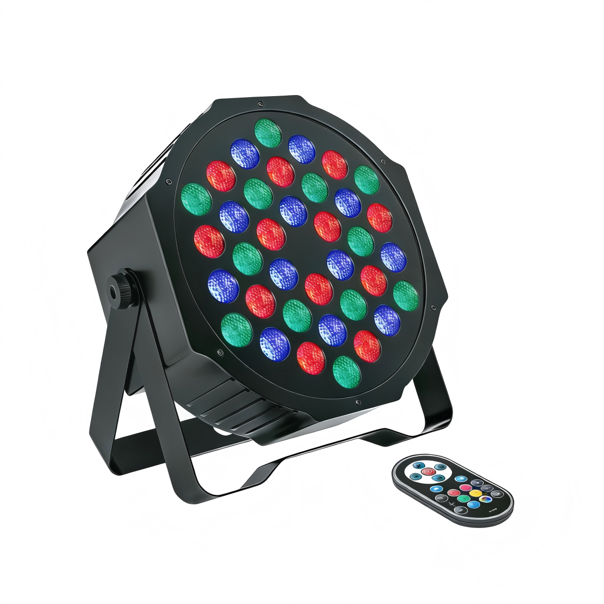 LED Par Light 36 - RGBWA UV 6in1 Zoom Moving Head