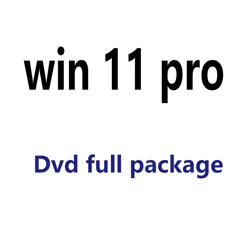 Win 11 pro dvd полный пакет отправка по fedex