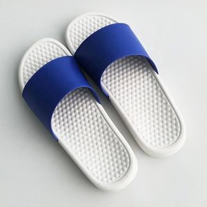 Factory Cheap Print <strong>Men</strong> White <strong>Slipper</strong> Massage Sole Indoor PVC Drop Embossed Print <strong>Men</strong> Slides <strong>Slippers</strong> Custom Logo Shoes - Product Image 3