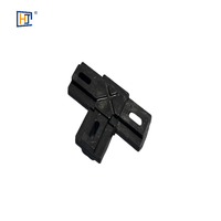 Connecteur d'angle en plastique pour barre de grille géorgienne en aluminium, barre Muntin, verre isolant, bande décorative, double vitrage