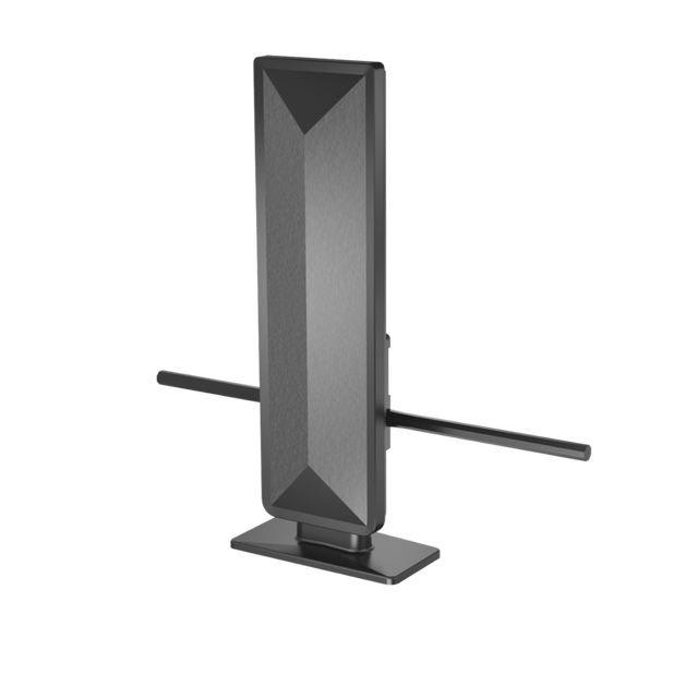 ANTOP Amplified Digital Outdoor TV Antenna 36dB Gain VHF/UHF Frequency Multiple TVs Rooftop/Attic/Balcony/Wall Installation