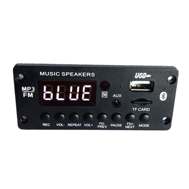JK25009 China Factory USB FM Record Bluetooth MP3 Player Module