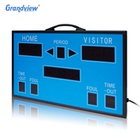 Tableau de score électronique LED portable et étanche pour extérieur, idéal pour les compétitions de basketball et de natation