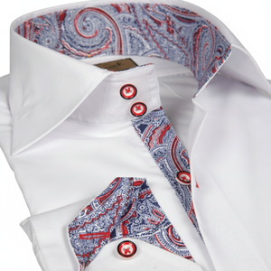 <b>Paisley</b> Neck <b>Men</b> <b>Shirt</b> - Product Image 2