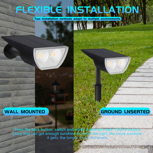 <span class=keywords><strong>Foco</strong></span> <span class=keywords><strong>Solar</strong></span> Exterior de <span class=keywords><strong>Mejor</strong></span> Precio, Multicolor, IP65 Impermeable, LED para Jardín, Camino, Lámpara <span class=keywords><strong>Solar</strong></span> de Pared para Exteriores - Product Image 6