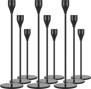 NEW Candle Holders <strong>Tall</strong> Taper Candlestick Metal Candle Stands Decorative <strong>Table</strong> Centerpieces for <strong>Dinning</strong> Party Church - Product Image 1
