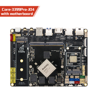 Mini PC de Escritorio Core-3399Pro-JD4 de Alto Rendimiento con Placa RK3399Pro AI, 3GB/6GB DDR, 16GB eMMC, Kits de Desarrollo Raspberry Pi