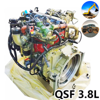 Moteur diesel Foton Qsf3.8 CPL4142 Tier4 97 kW 2200 tr/min So11333 avec EGR EPA 3.8L Moteur complet 4 cylindres Moteur de construction