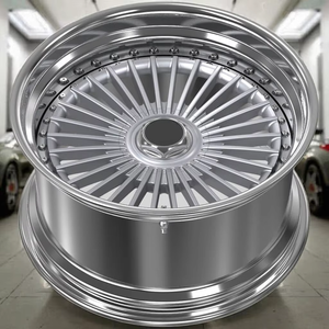 Nuevas Llantas Forjadas de Aluminio de Dos Piezas con Diseño Cóncavo para Autos Todoterreno HEW PROJECT de 18-24 Pulgadas, 5x120, ET 40mm, Ancho 20mm, 3 Años de Garantía - Product Image 3