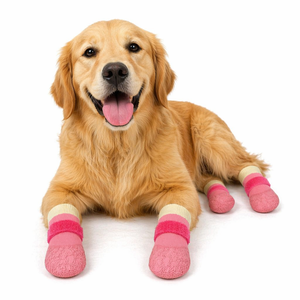 Chaussettes <span class=keywords><strong>pour</strong></span> chiens <span class=keywords><strong>pour</strong></span> éviter de lécher les <span class=keywords><strong>pattes</strong></span>, bottes de protection <span class=keywords><strong>pour</strong></span> les <span class=keywords><strong>pattes</strong></span> <span class=keywords><strong>avec</strong></span> semelles antidérapantes <span class=keywords><strong>pour</strong></span> protéger les plaies, chaussettes imperméables <span class=keywords><strong>pour</strong></span> chiens - Product Image 1