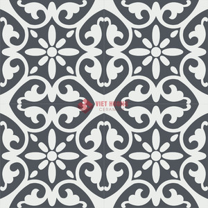 Baldosa de Cemento Encaustico Grande para Patio Exterior, 300x300mm, Resistente a la Intemperie, Piso de Concreto Hecho a Mano, Exportación Global - Product Image 2