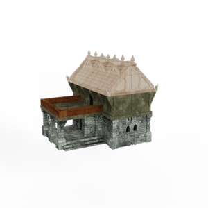 Miniature in Resina <span class=keywords><strong>Personalizzate</strong></span>, Figurine di Case con Texture Opaca, Edifici Medievali in Miniatura, <span class=keywords><strong>Statuette</strong></span> Souvenir - Product Image 3