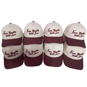 Gorra de Béisbol de Cinco Paneles, Personalizada, con Bordado 3D, de Lujo, Estilo Vintage, con Logotipo, Estructurada, de Algodón, Deportiva, de Dos Tonos, Unisex - Product Image 1
