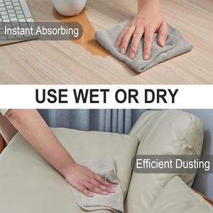 Rouleaux de serviettes en microfibre MSJ à déchirer, personnalisés, paquets de 50/75/100, lavables, écologiques, pour verre, voiture, cuisine, chiffons en microfibre 30x30cm - Product Image 4