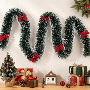 Guirnalda de Tiras de Oropel Circulares, Material Resistente a los Rayos UV, Impermeable, de PVC, con Luces Decorativas, 3m 5m, <span class=keywords><strong>para</strong></span> Interiores y Exteriores, Decoraciones Navideñas <span class=keywords><strong>para</strong></span> Fiestas - Product Image 3