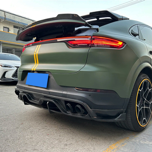 Kit di Aggiornamento Sport Design 2018-2023 in Fibra di Carbonio, Labbro Anteriore e Posteriore per Paraurti, Nuovo per <span class=keywords><strong>Cayenne</strong></span> Turbo <span class=keywords><strong>S</strong></span> - Product Image 6