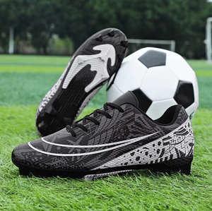 Chaussures de football unisexes en gros, baskets FG basses pour adolescents et crampons de football pour enfants, été et hiver - Product Image 1