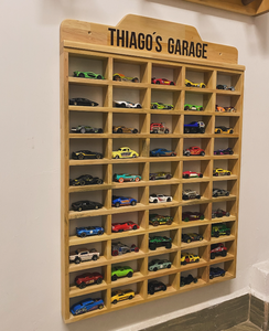 맞춤형 벽걸이 대나무 나무 105 50칸 어린이 장난감 진열장 장난감 정리함 수납장 어린이 수납장 장난감 자동차 선반 - Product Image 2